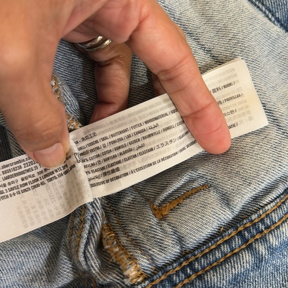 Abercrombie kids denim jacket - Picture 6 of 6